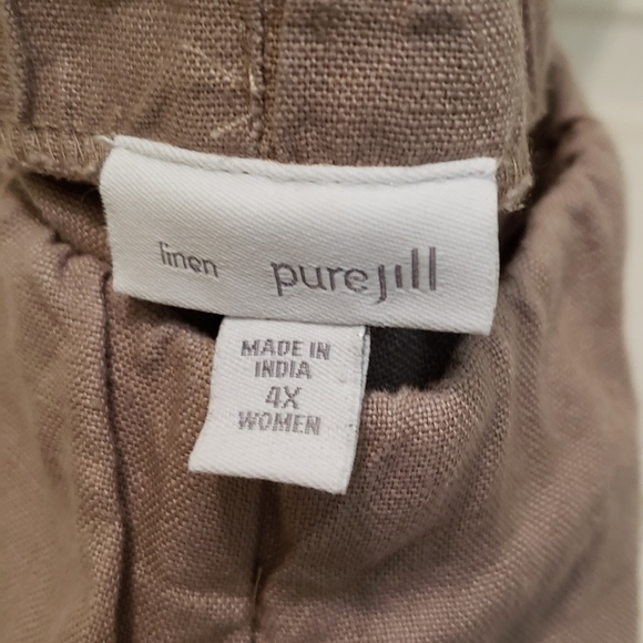 J Jill Pure Jill Linen Pants - Picture 3 of 3